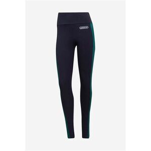 Adidas Womens Retro Luxury Compression Athletic Pants, bluegreen, XS
